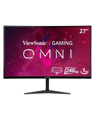 MONITOR GAMING VIEWSONIC 27 240HZ CURVO MULTIM HDMI DP 3YR GAR