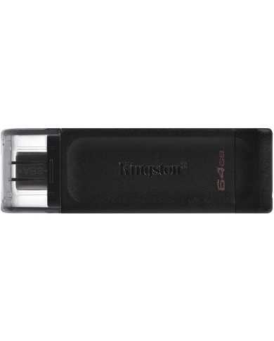 PEN DRIVE 64GB KINGSTON USB-C 3.1 BLACK