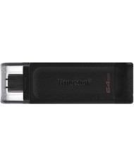 PEN DRIVE 64GB KINGSTON USB-C 3.1 BLACK
