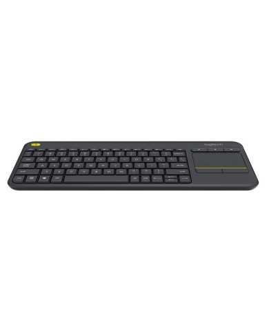 TECLADO LOGITECH K400 RF WIRELESS TOUCHPAD BLACK TECLADO LOGITECH K400 RF WIRELESS TOUCHPAD BLACK