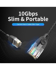 CABLE DE RED CAT6A UTP 1.5M VENTION BLACK