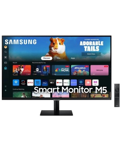 MONITOR SAMSUNG SMART M5 27 MULTIMEDIA INCLINABLE SMART TV HDMI USB