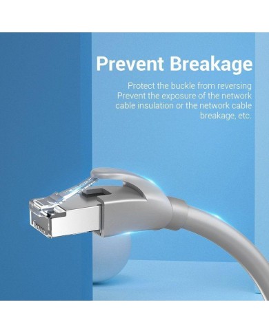 FUNDAS RJ45 VENTION BOLSA 50 UDS GREY