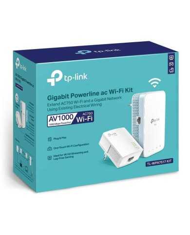 POWERLINE TP-LINK TL-PA7517KIT ETHERNET AV1000 2UDS