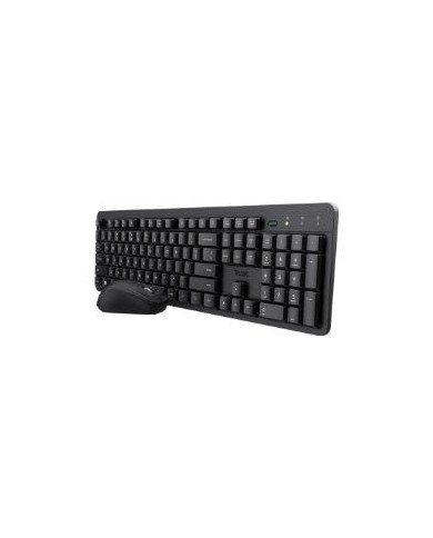 TECLADO + RATON TRUST ODY II WIRELESS SILENT BLACK