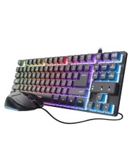 TECLADO + RATON TRUST GXT 798 GAMING RGB USB BLACK TECLADO + RATON TRUST GXT 798 GAMING RGB USB BLACK