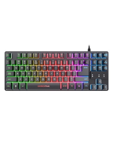 TECLADO + RATON TRUST GXT 798 GAMING RGB USB BLACK