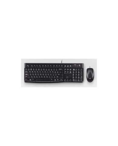 TECLADO + RATON LOGITECH MK120 USB BLACK TECLADO + RATON LOGITECH MK120 USB BLACK