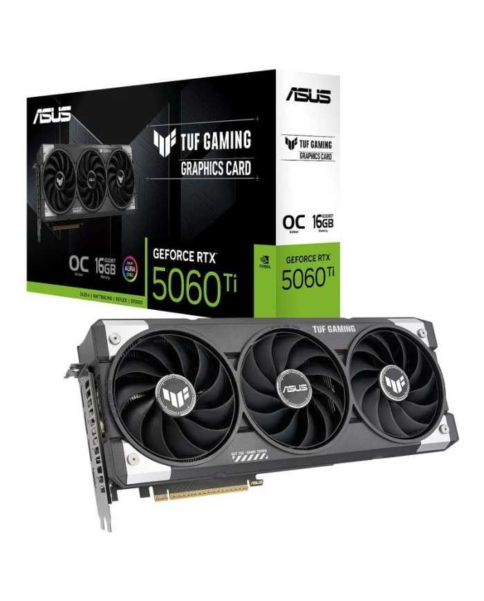 TARJETA DE VIDEO ASUS TUF GAMING NVIDIA RTX5060TI 16GB OC GDRR7 PCIE 5.0