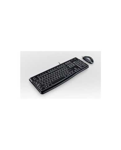 TECLADO + RATON LOGITECH MK120 USB BLACK TECLADO + RATON LOGITECH MK120 USB BLACK