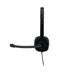 AURICULARES + MICROFONO LOGITECH H151 BLACK
