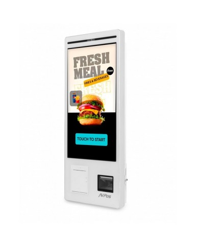 KIOSKO AUTOSERVICIO AVPOS SUELO 27 I5 10TH/8G/256G/WIFI/PRINTER/2D/W11P WH KIOSKO AUTOSERVICIO AVPOS SUELO 27 I5 10TH/8G/256G/WIFI/PRINTER/2D/W11P WH