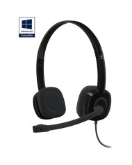 AURICULARES + MICROFONO LOGITECH H151 BLACK
