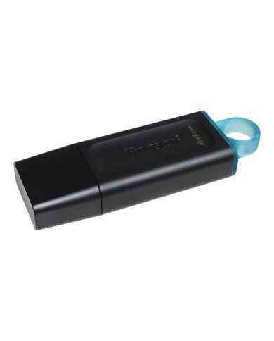 PEN DRIVE 64GB KINGSTON USB 3.2 BLACK