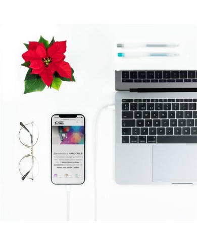 CABLE USB 2.0 VENTION USB-C - LIGHTNING 27W 480MBPS 1M BLUE CABLE USB 2.0 VENTION USB-C - LIGHTNING 27W 480MBPS 1M BLUE