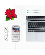 CABLE USB 2.0 VENTION USB-C - LIGHTNING 27W 480MBPS 1M BLUE