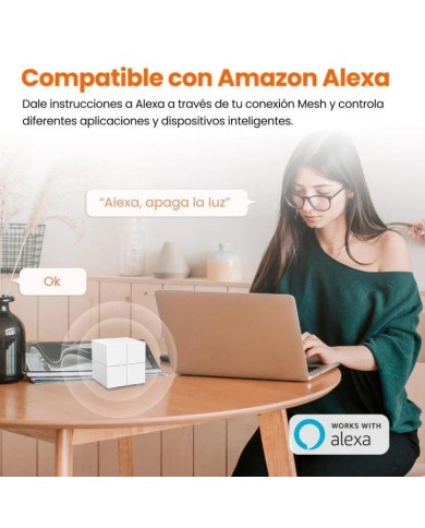 ACCESS POINT TENDA NOVA MW6 WIFI DUAL BAND BLUE