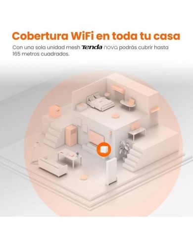 ACCESS POINT TENDA NOVA MW6 WIFI DUAL BAND BLUE