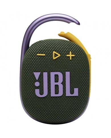 ALTAVOZ JBL CLIP 4 WIRELESS BLUETOOTH 5.1 IP67 GREEN