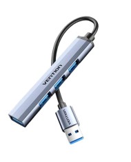 HUB USB VENTION 4 PUERTOS USB 3.0 SILVER