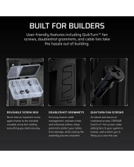 CAJA ORDENADOR GAMING CORSAIR 5000T CRISTAL TEMPLADO BLACK