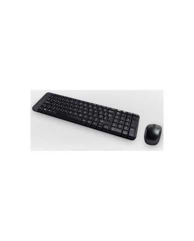 TECLADO + RATON LOGITECH MK220 WIRELESS TECLADO + RATON LOGITECH MK220 WIRELESS