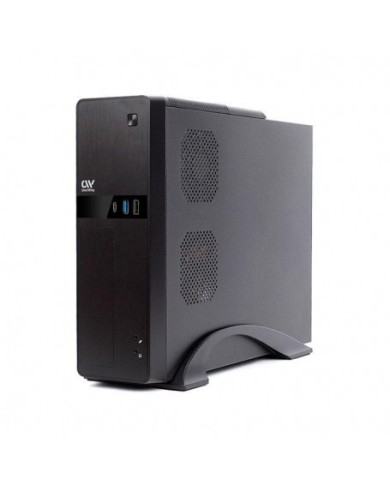 CAJA ORDENADOR ONEWAY POLARIS SLIM SFF + FUENTE USB-C USB-A + LECTOR TARJET