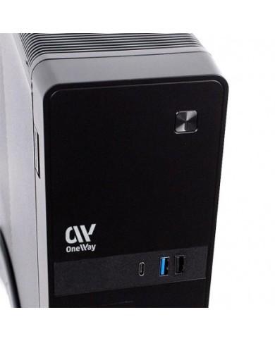 CAJA ORDENADOR ONEWAY POLARIS SLIM SFF + FUENTE USB-C USB-A + LECTOR TARJET