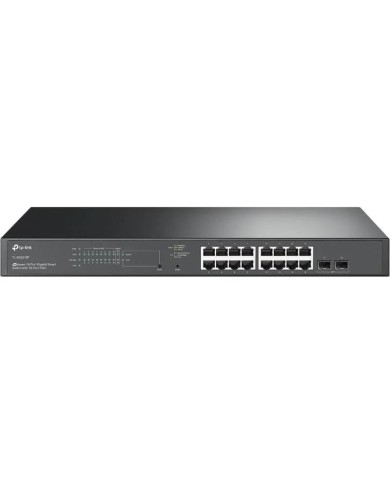 SWITCH TP-LINK JETSTREAM 18 PUERTOS GIGABIT 16 PUERTOS POE+ SWITCH TP-LINK JETSTREAM 18 PUERTOS GIGABIT 16 PUERTOS POE+
