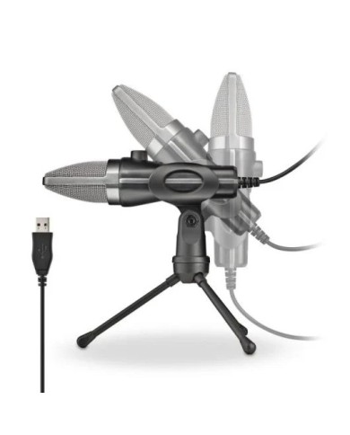 MICROFONO NGS MS120USB USB TRIPODE BLACK