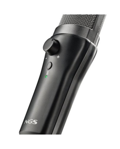 MICROFONO NGS MS120USB USB TRIPODE BLACK