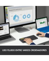 RATON LOGITECH TRIATHLON M720 WIRELESS BLUETOOTH 1000DPI BLACK