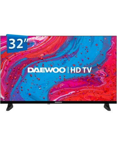 TELEVISOR DAEWOO 32 LED HD USB SMART TV  WIFI BLUETOOTH