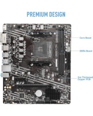 PLACA BASE MSI A520M-A PRO AMD AM4 DVI + HDMI