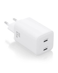CARGADOR DE PARED AISENS GAN 2XUSB-C 65W WHITE