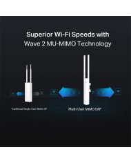 ACCESS POINT TP-LINK OMADA EAP225 AC1200 1200MBIT/S WIFI EXTERIOR POE