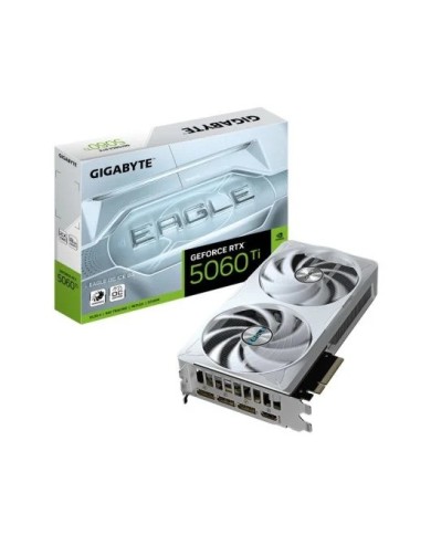 TARJETA DE VIDEO NVIDIA GIGABYTE RTX5060 EAGLE OC ICE 8GB GDDR7 PCIE 5.0 WHITE TARJETA DE VIDEO NVIDIA GIGABYTE RTX5060 EAGLE OC ICE 8GB GDDR7 PCIE 5.0 WHITE