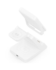 BASE CARGADOR AISENS SMARTPHONE/APPLE WATCH/AURICULARES WIRELESS 15W WHITE