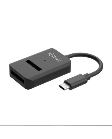 ADAPTADOR DOCK AISENS USB-C 3.1 - M.2 SATA/NVME BLACK