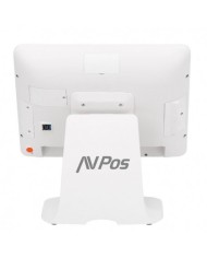 TPV AVPOS K5000 15 ALUMINIO TACTIL INTEL N100/8GB/128GB/LAN 1000/W11PRO WHITE 3YR