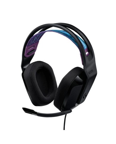AURICULARES + MICROFONO LOGITECH GAMING G335 JACK 3.5MM BLACK/BLUE AURICULARES + MICROFONO LOGITECH GAMING G335 JACK 3.5MM BLACK/BLUE