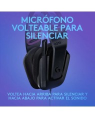 AURICULARES + MICROFONO LOGITECH GAMING G335 JACK 3.5MM BLACK/BLUE