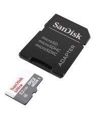 MEMORIA MICRO SD 32GB SANDISK ULTRA HC C10 + ADAPTADOR SD