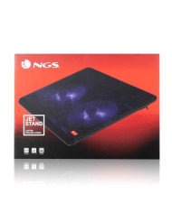 SOPORTE + VENTILADOR NOTEBOOK NGS JETSTAND BLACK SOPORTE + VENTILADOR NOTEBOOK NGS JETSTAND BLACK