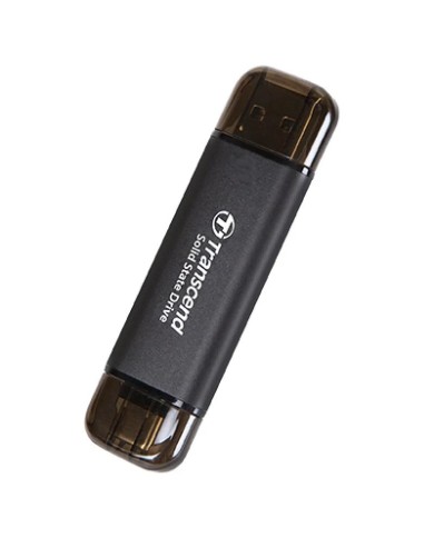 PEN DRIVE 512GB TRANSCEND USB-A 3.2/USB-C BLACK