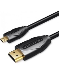 CABLE HDMI 1.4  HDMI/M - MICRO HDMI/M VENTION 1M BLACK