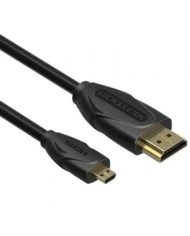CABLE HDMI 1.4  HDMI/M - MICRO HDMI/M VENTION 1M BLACK