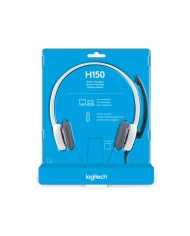 AURICULARES + MICROFONO LOGITECH H150 WHITE