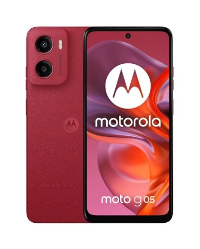 SMARTPHONE MOTOROLA MOTO G05 6.67 4GB/256GB/50MP/4G RED