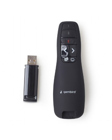 PRESENTADOR GEMBIRD LASER WP-L-12 WIRELESS PRESENTADOR GEMBIRD LASER WP-L-12 WIRELESS